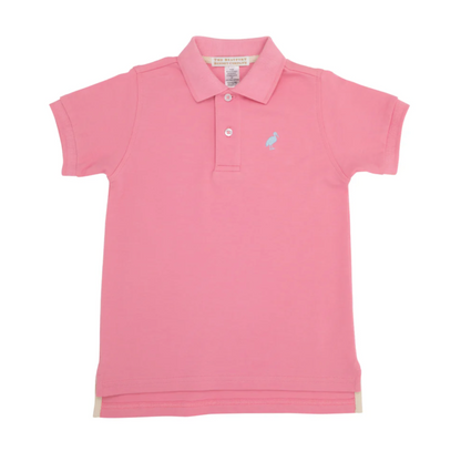 TBBC Prim & Proper Polo Hamptons Hot Pink with BHB Stork