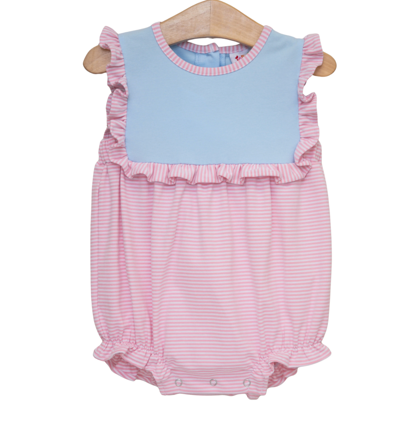 JB Ruby Bubble - Light Blue and Pink Stripe