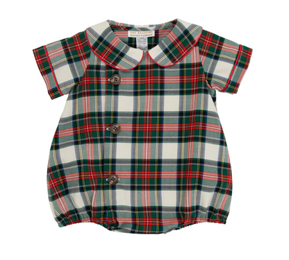 TBBC Brock Bubble Aiken Place Plaid with Richmond Red & Tortoise Buttons