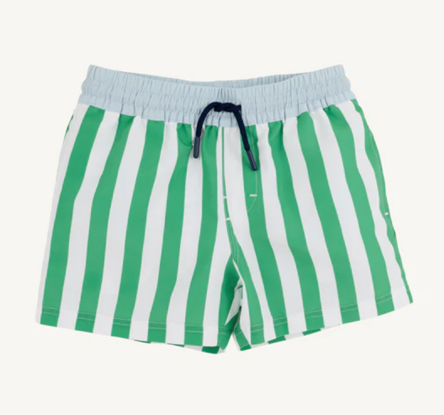 TBBC Turtle Bay Swim Trunks Kiawah Kelly Green Stripe BHB