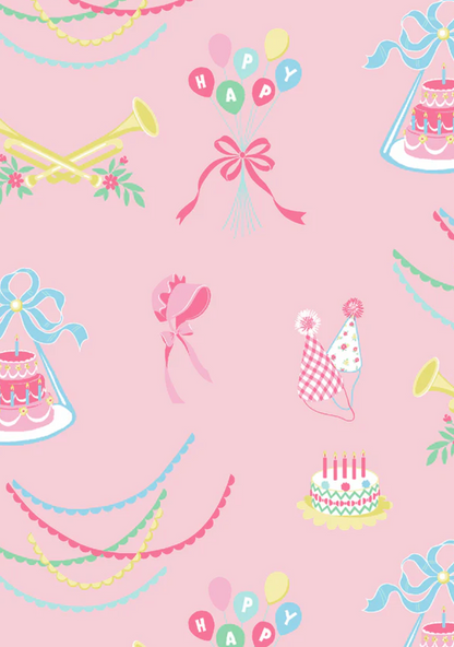 TBBC SS Britt Romper Golden Birthday - Pima