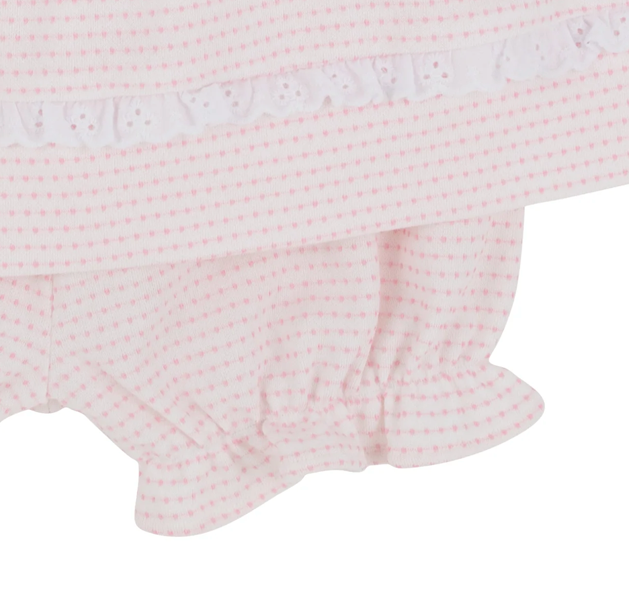 TBBC Flossy Frock Set Darien Dot (Textured Knit)