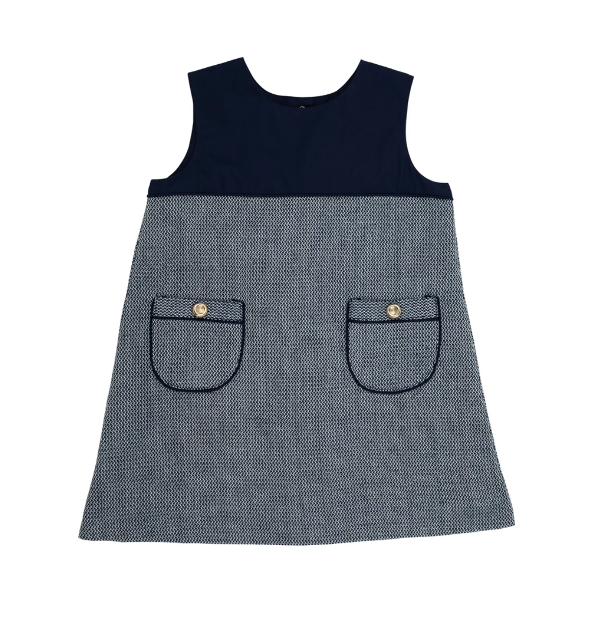 TBBC Jill Jumper Nantucket Navy Tweed