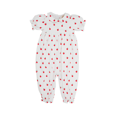 TBBC SS Britt Romper Egerton Apples
