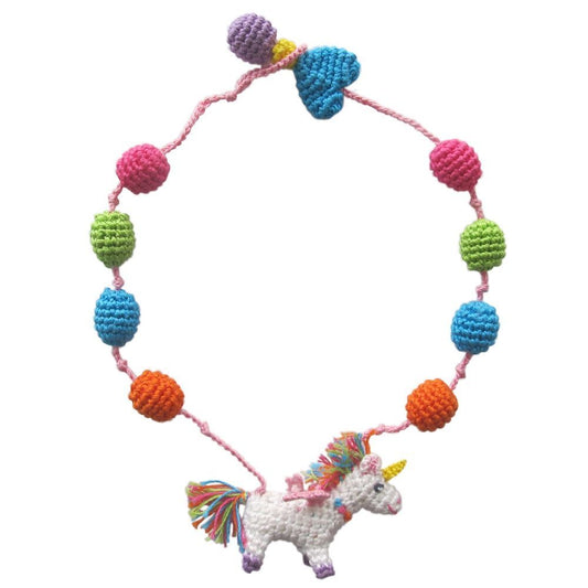 Lemon Loves Lime Unicorn Necklace