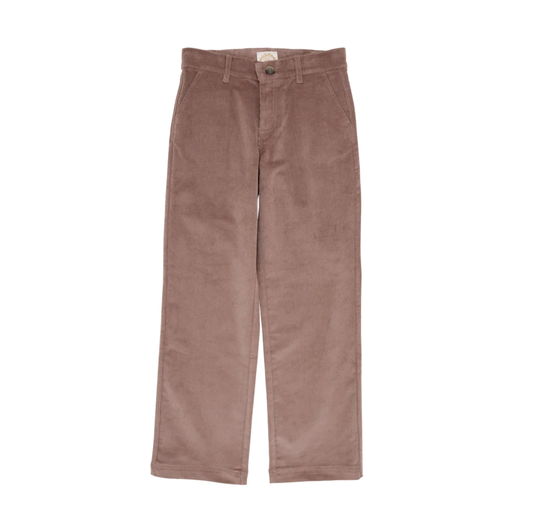 TBBC Prep School Pants Corduroy Gray Bay Brown