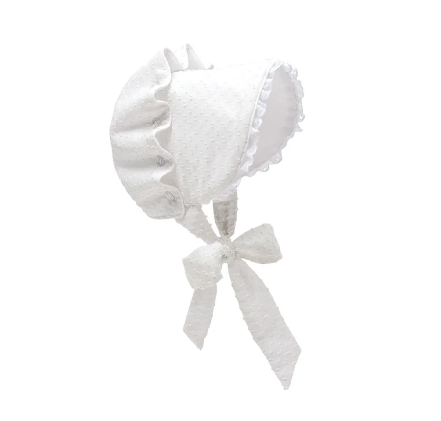 TBBC Bellefaire Bonnet Dallas Dot Worth Ave White