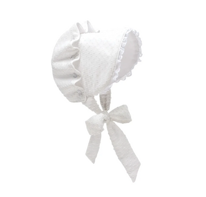 TBBC Bellefaire Bonnet Dallas Dot Worth Ave White