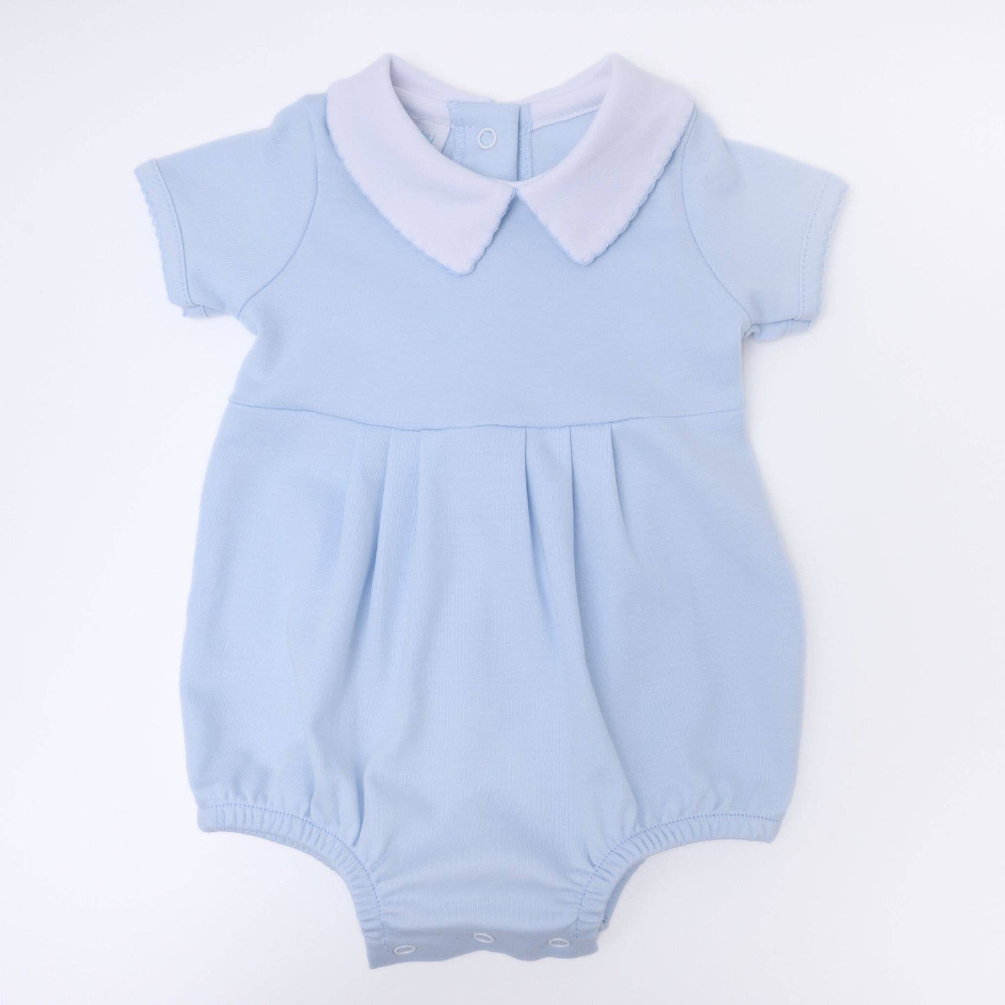 MB Essentials Solid Collared Bubble - Blue
