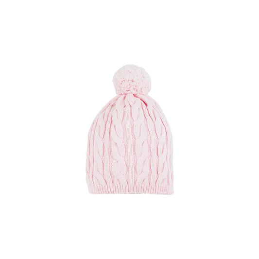 TBBC Collins Cable Knit Hat Palm Beach Pink