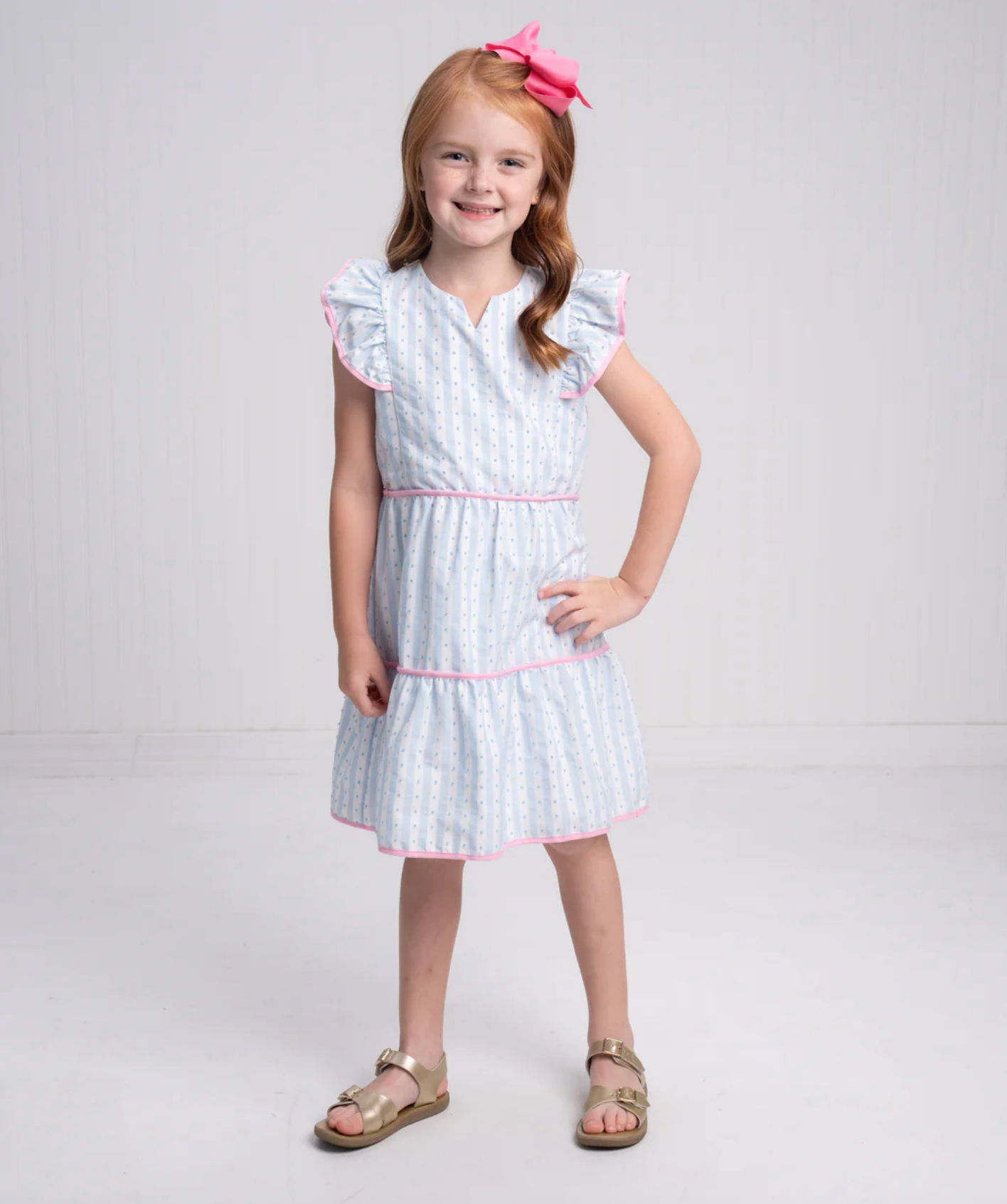 Harley Blue Stripe Breeze Dress