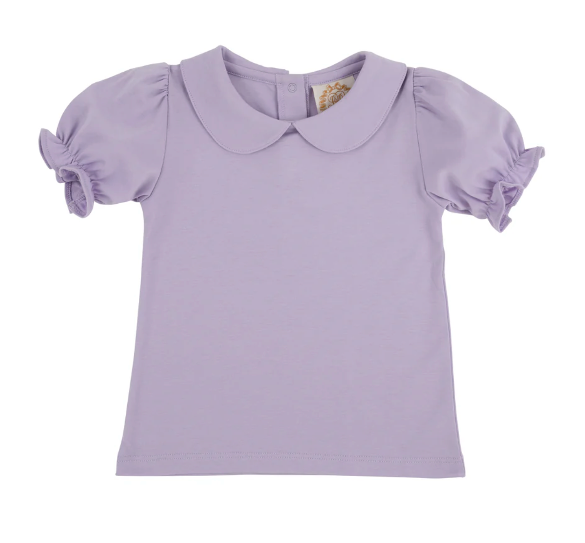 TBBC Maude's Peter Pan Collar Shirt Lauderdale Lavender SS Pima