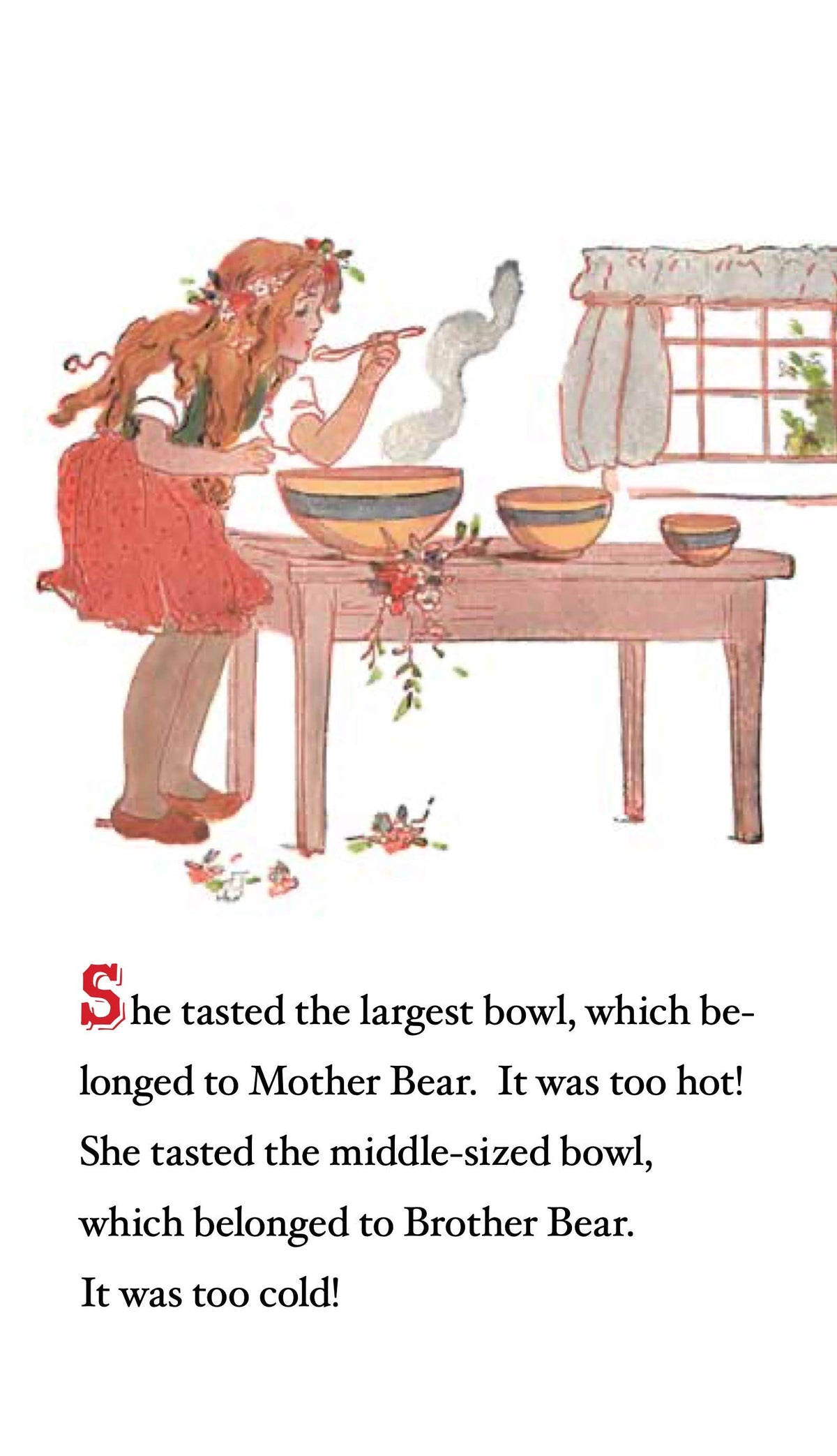 The Three Bears -Children's Die -cut Shape Book - Vintage