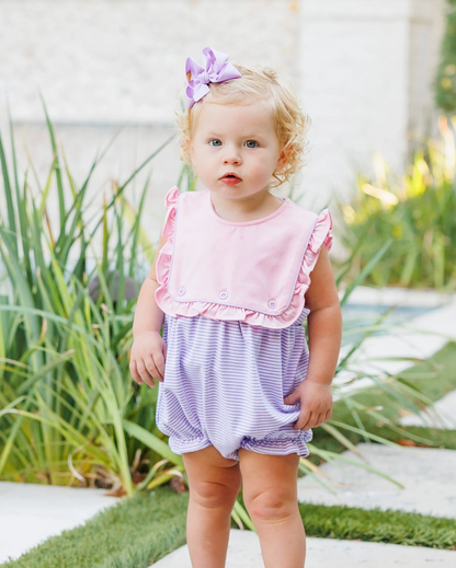 JB Amelia Bubble - Pink & Lavender Stripe