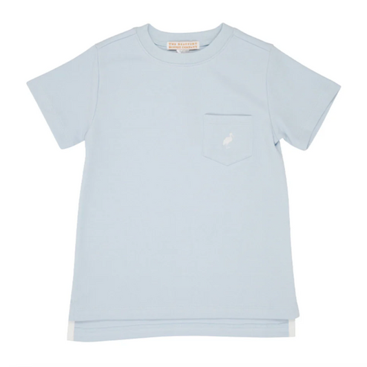 TBBC Carter Crewneck Buckhead Blue w/ Worth Avenue White Stork
