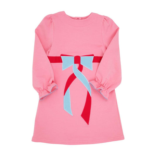 TBBC Eliza's Applique Bow Dress-Bow