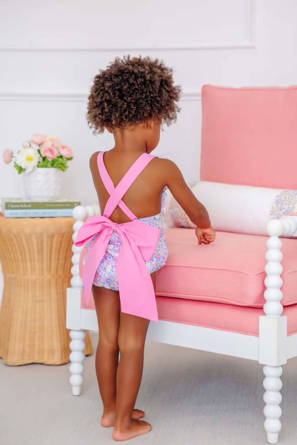 TBBC Briar Patch Petals Sally Sunsuit Broadlcoth