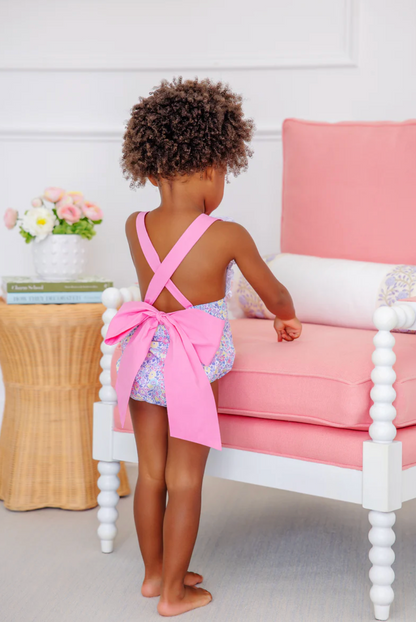 TBBC Briar Patch Petals Sally Sunsuit Broadlcoth