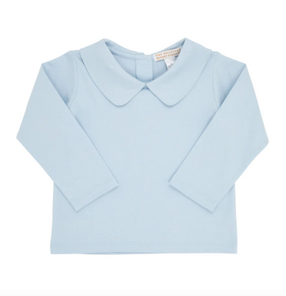 TBBC Peter Pan Collar Shirt LS Buckhead Blue