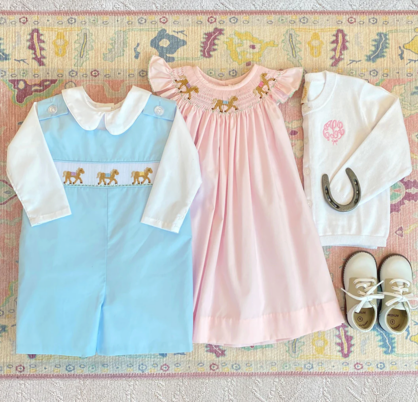 TBBC Peter Pan Collar Shirt/Onesie (Broadcloth) - Worth Ave White
