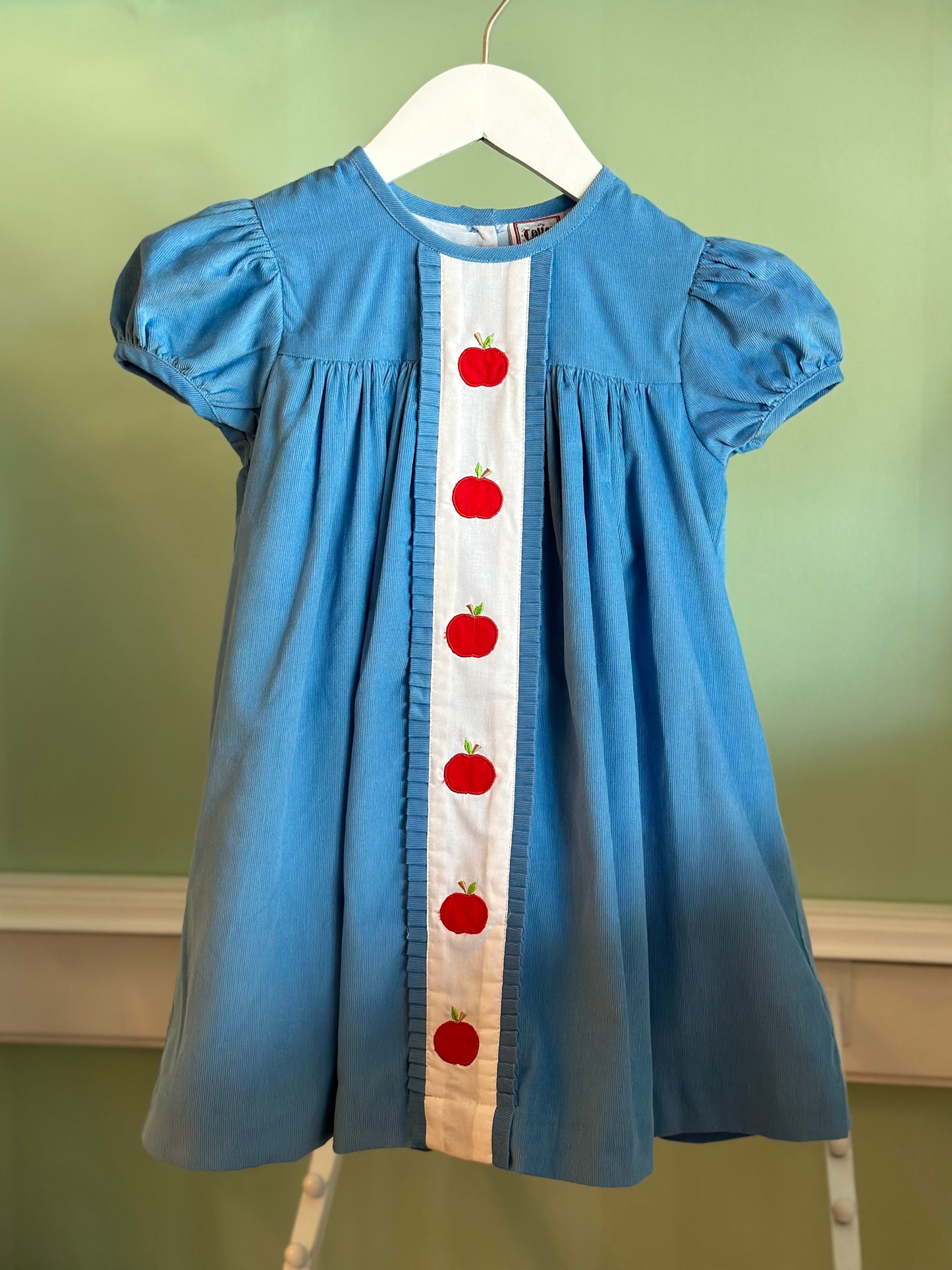 Cotton Kids Apple Empire Dress