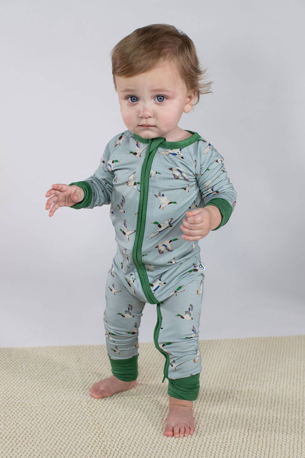 Goosies Mallards/Ducks Zip PJs