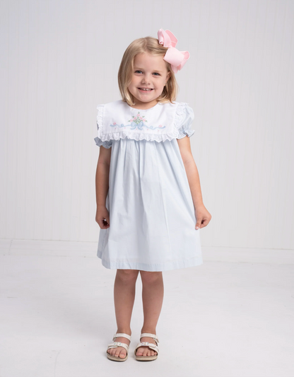 Remi Porcelain Blue Dress
