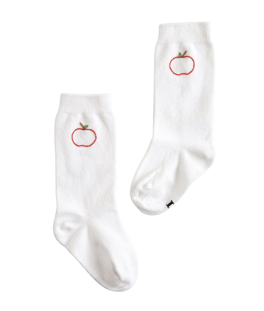 Little English Knee High Apple Socks