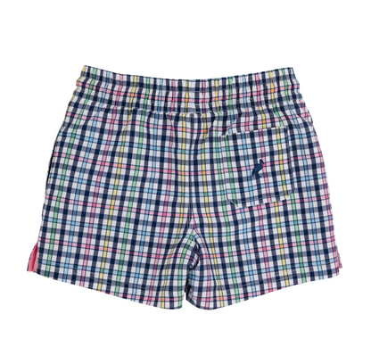 TBBC Tortola Swim Trunks Pier Pointe Plaid