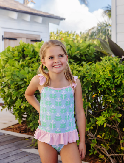TBBC St. Lucia Swimsuit Hanover Hand Block PBP