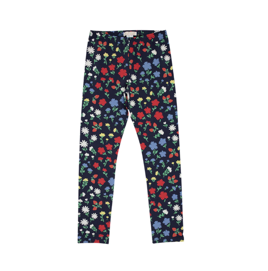 TBBC Mitzy Sue Slacks Berry Vintage Blooms