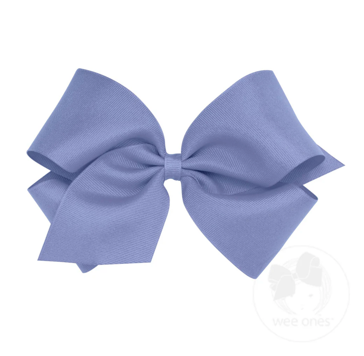 King Classic Grosgrain Hair Bow (Plain Wrap)- Wee Ones