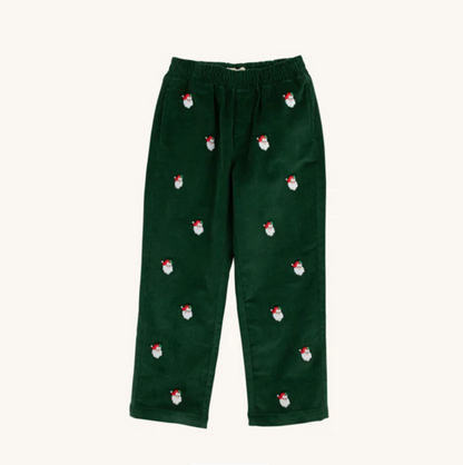 TBBC Critter Sheffield Pants Santa Grier Green Corduroy