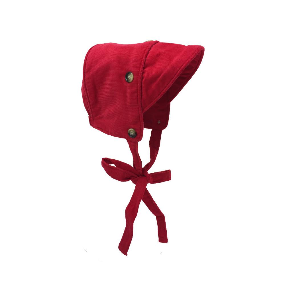 TBBC Corduroy Thinner Tie Bonnet Richmond Red