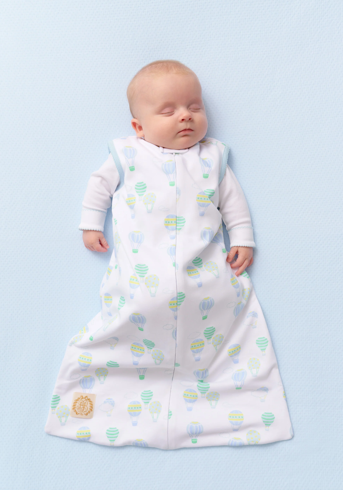 TBBC Beddie Bye Sleep Sack Up Up & Away (Pink or Blue)