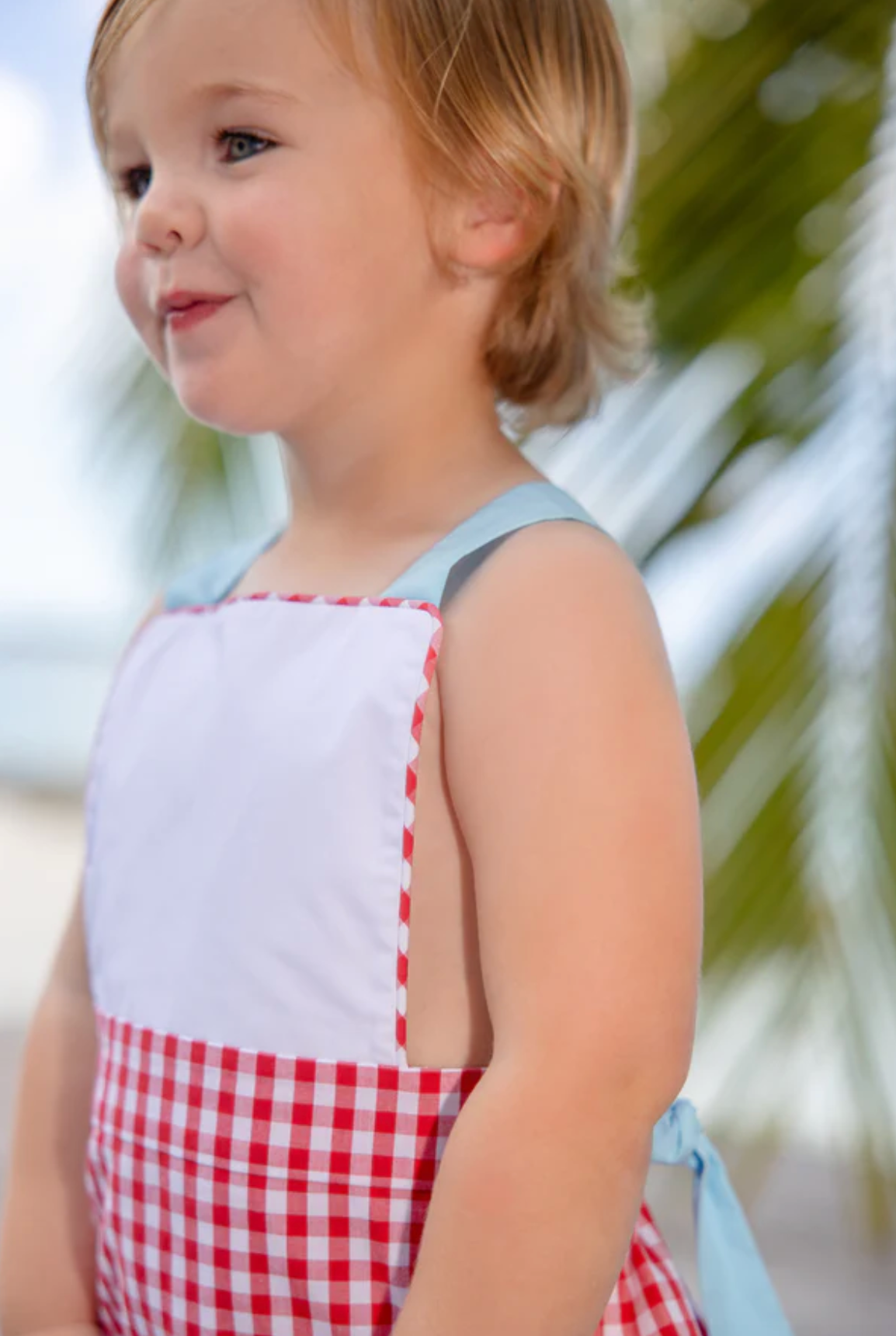 TBBC Sayre Sunsuit Richmond Red Gingham