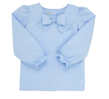TBBC Beatrice Bow Blouse & Onesie Beale Street Blue