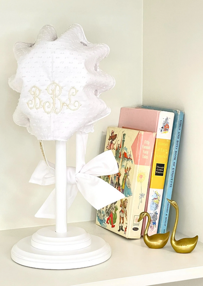 TBBC Bellefaire Bonnet Dallas Dot Worth Ave White