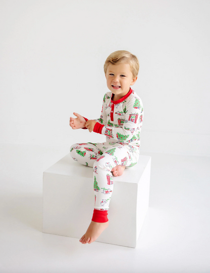 TBBC Sutton's Sweet Dream Set (Unisex) Classic Christmas with Richmond Red
