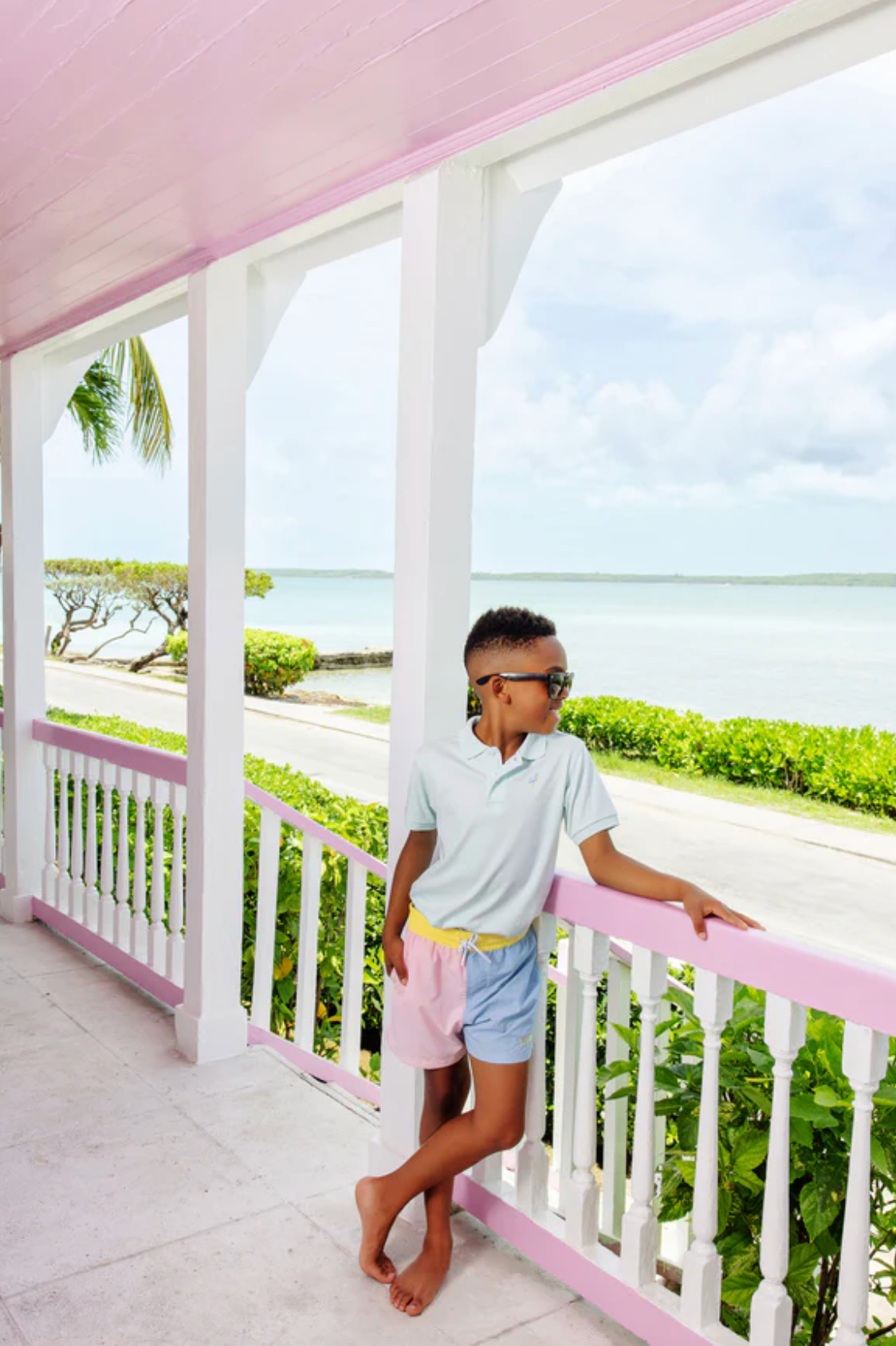 TBBC Sea Island Seafoam Prim & Proper Polo SS