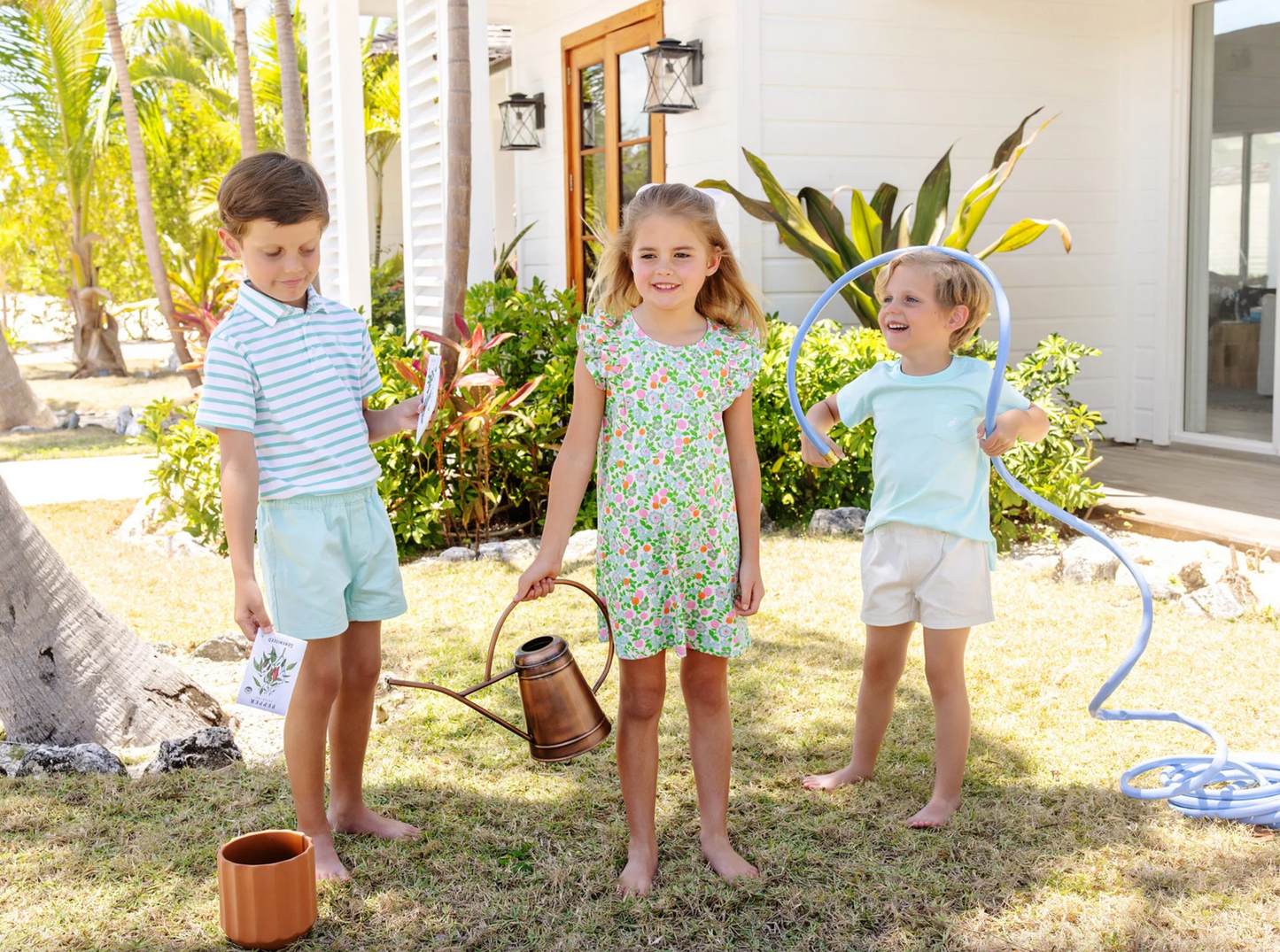 TBBC Sheffield Shorts Edisto Egg Blue / Saratoga Stone Stork