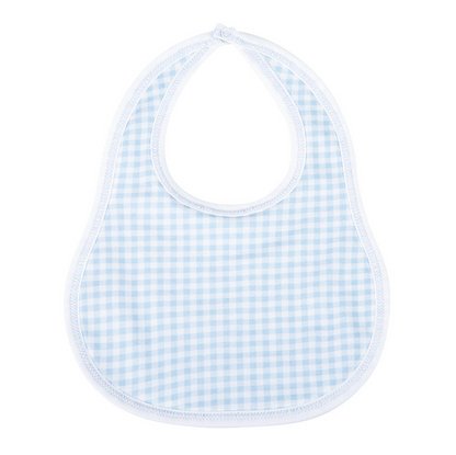 MB Mini Checks Bib (Pink or Blue)