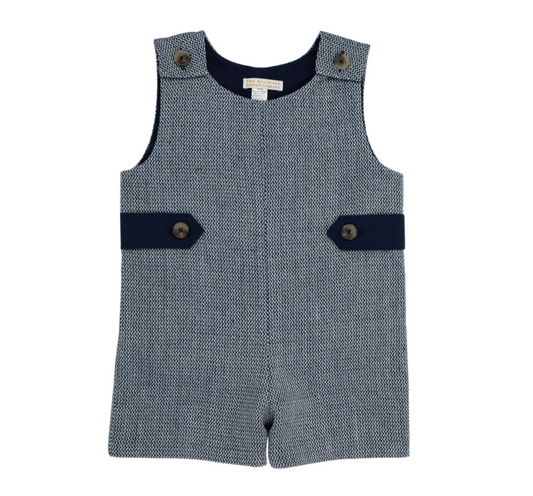TBBC Jack Keene Jon Jon Nantucket Navy Tweed & Tortoise Buttons