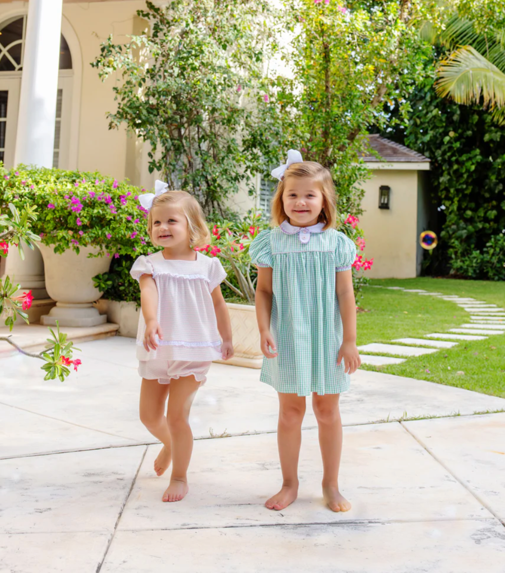 TBBC Flossy Frock Set Darien Dot (Textured Knit)