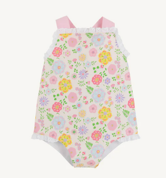 TBBC Sisi Sunsuit Boca Grande Begonia