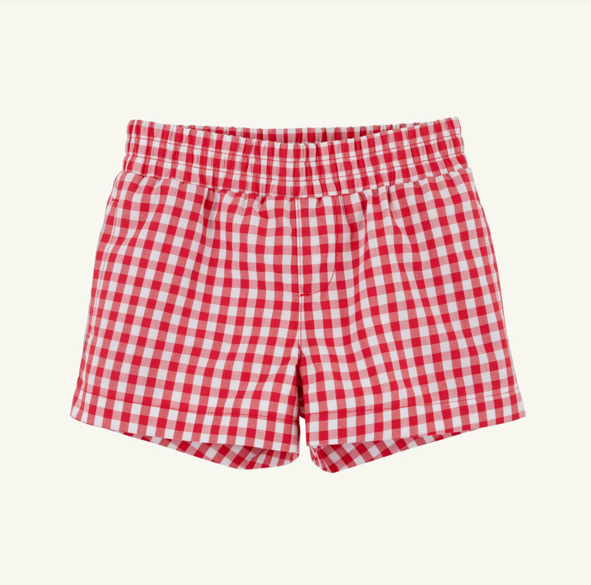 TBBC Sheffield Shorts Richmond Red Gingham (Belhaven Blue Stork)