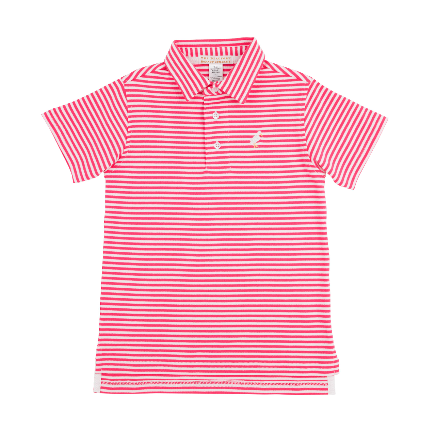 TBBC Prim & Proper Polo SS Palm Springs Punch Stripe/Multicolor -Pima