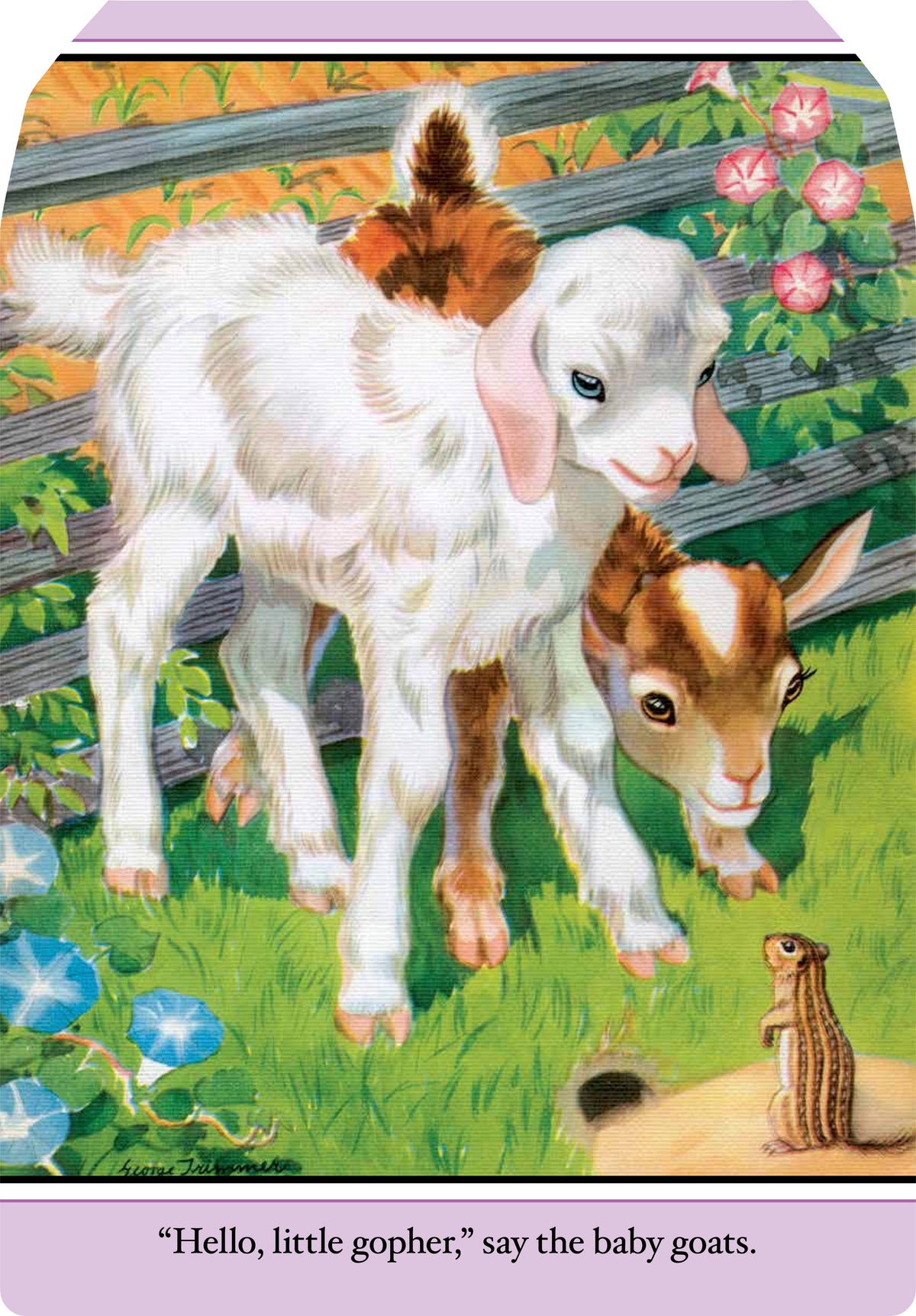 Farm Babies- Children's Picture Book-Vintage