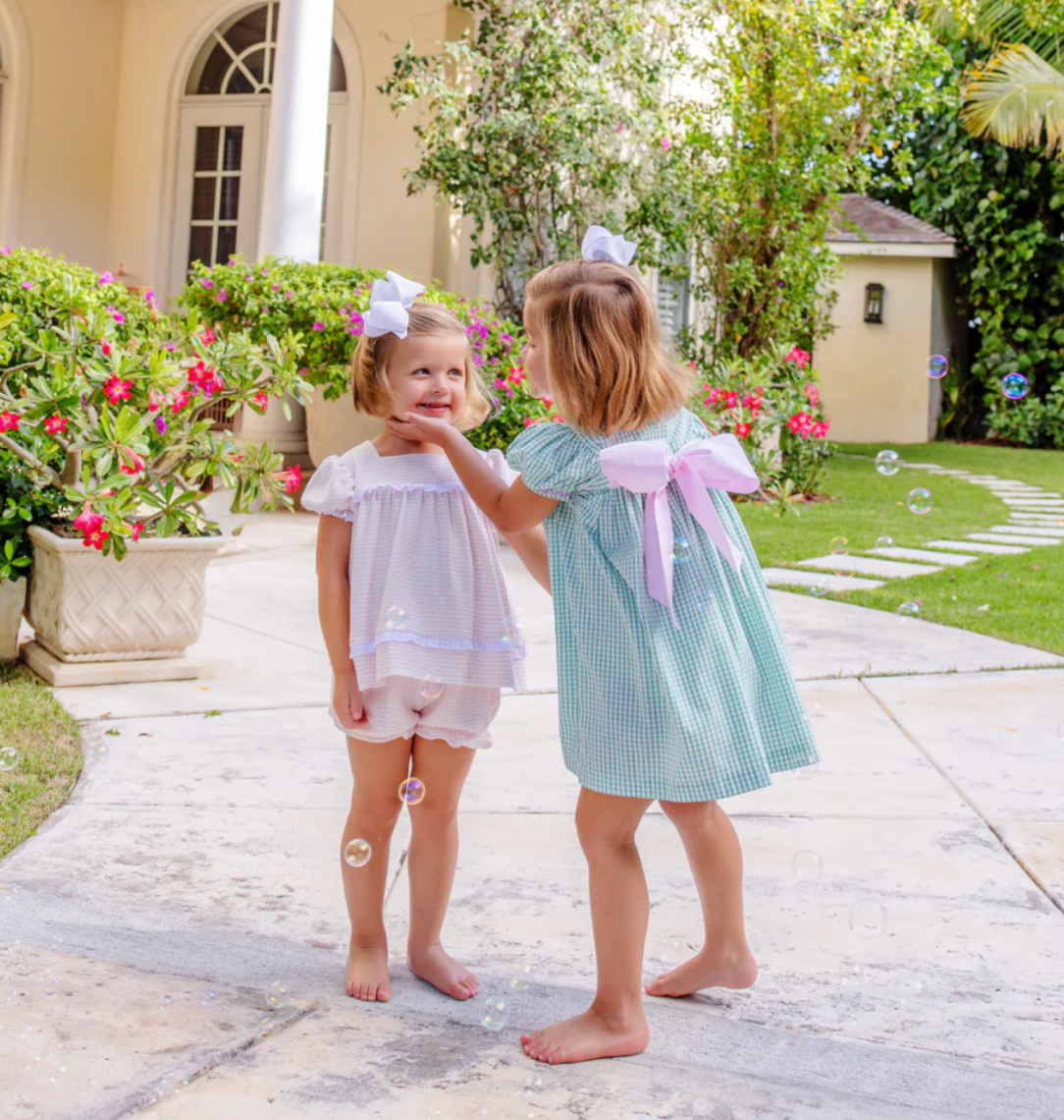 TBBC Flossy Frock Set Darien Dot (Textured Knit)