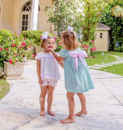 TBBC Flossy Frock Set Darien Dot (Textured Knit)
